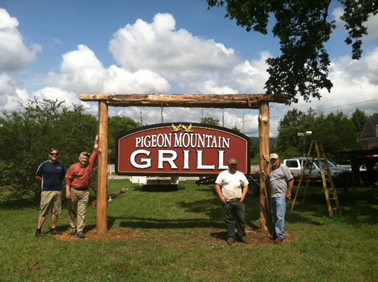bar and grille signs