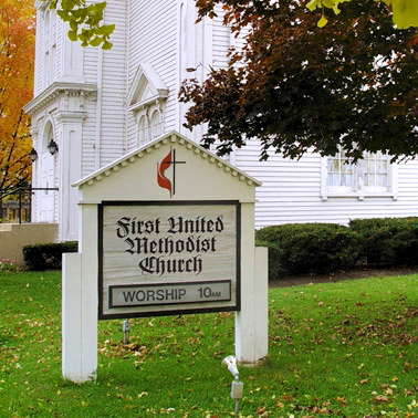 church sign chicago