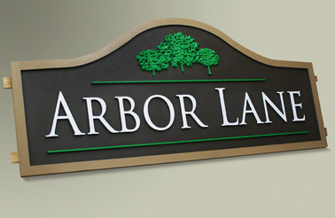 new subdivision entrance sign